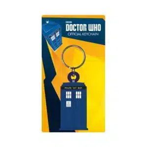 Tardis keyring.