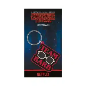 Stranger things team barb keyring.