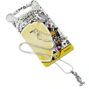 looney tunes necklace,bugs bunny.