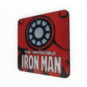 3D coaster iron man