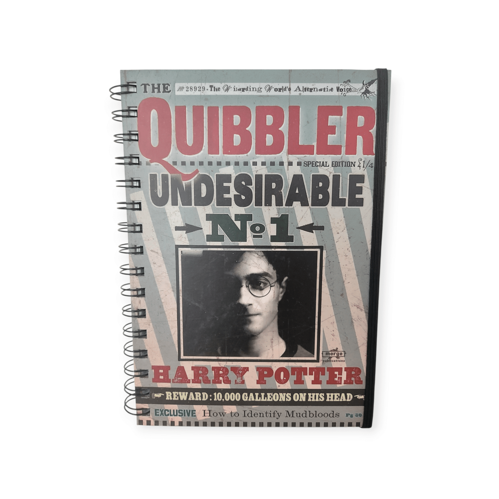 Harry Potter note pad quibbler