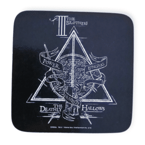 harry potter coaster deathly hallows