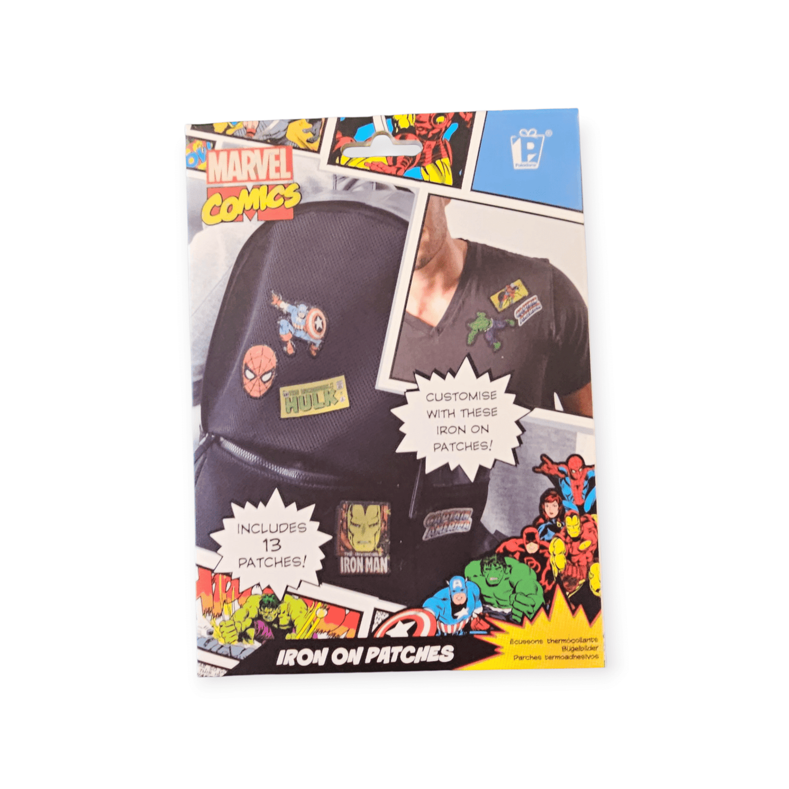 Marvel iron on patches